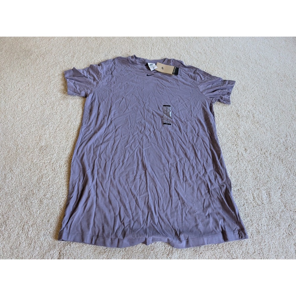 NIKE Slate Blue Oversized Long Tee DV7882 Women’s Size Medium NWT